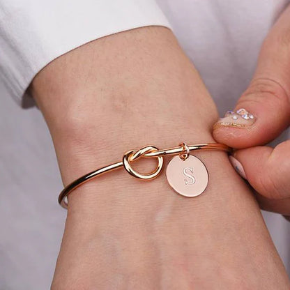 Bracelet signature - Initiale personnalisée