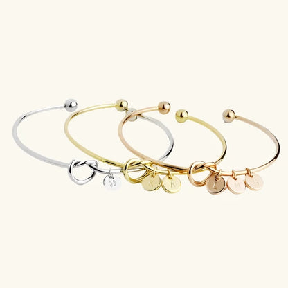 Bracelet signature - Initiale personnalisée
