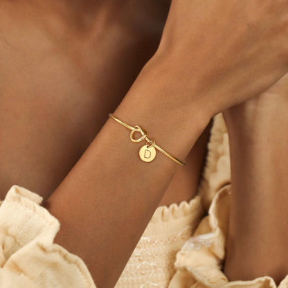 Bracelet signature - Initiale personnalisée