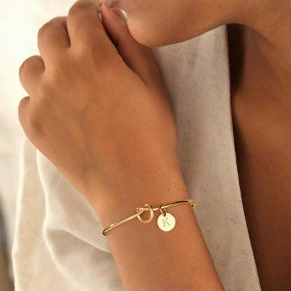 Bracelet signature - Initiale personnalisée