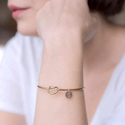 Bracelet signature - Initiale personnalisée