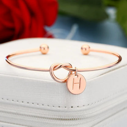 Bracelet signature - Initiale personnalisée