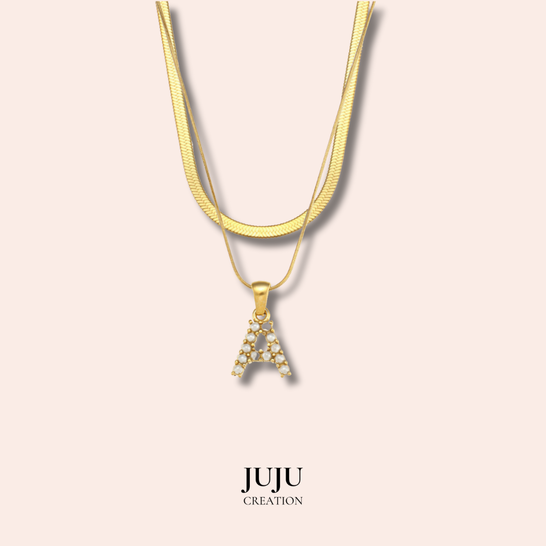 Collier Signature – Initiale personnalisée