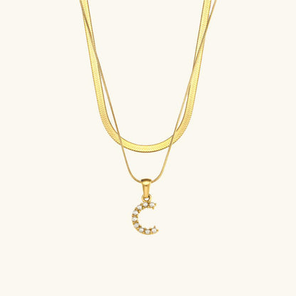 Collier Signature – Initiale personnalisée