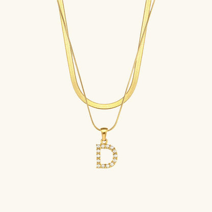 Collier Signature – Initiale personnalisée