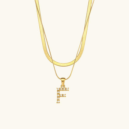Collier Signature – Initiale personnalisée