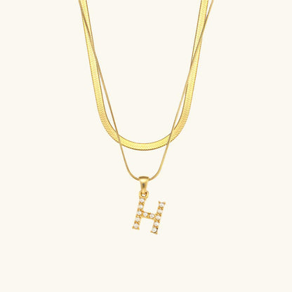 Collier Signature – Initiale personnalisée