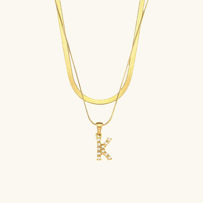 Collier Signature – Initiale personnalisée