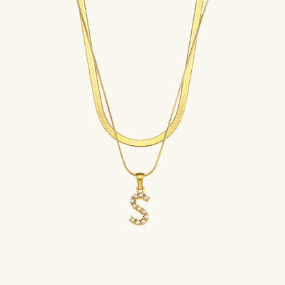 Collier Signature – Initiale personnalisée