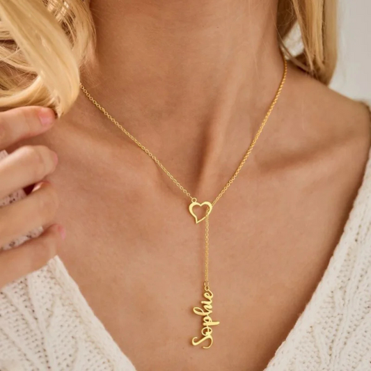 Collier Cœur Signature personnalisable