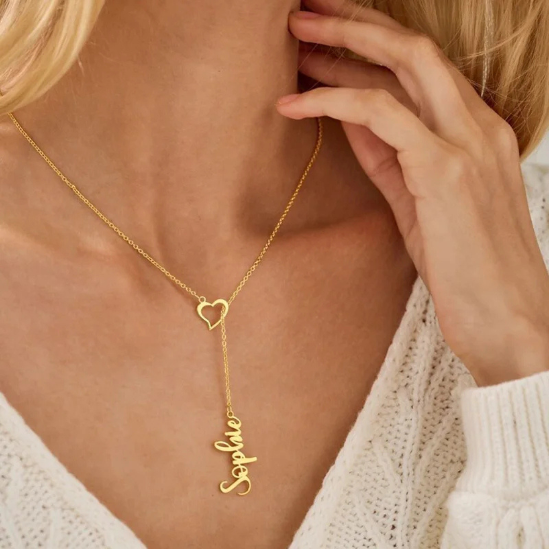Collier Cœur Signature personnalisable