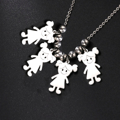 Collier Ma Tribu – personnalisable