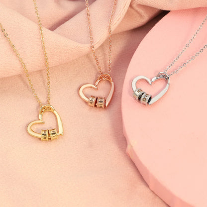 Collier Love famille personnalisable
