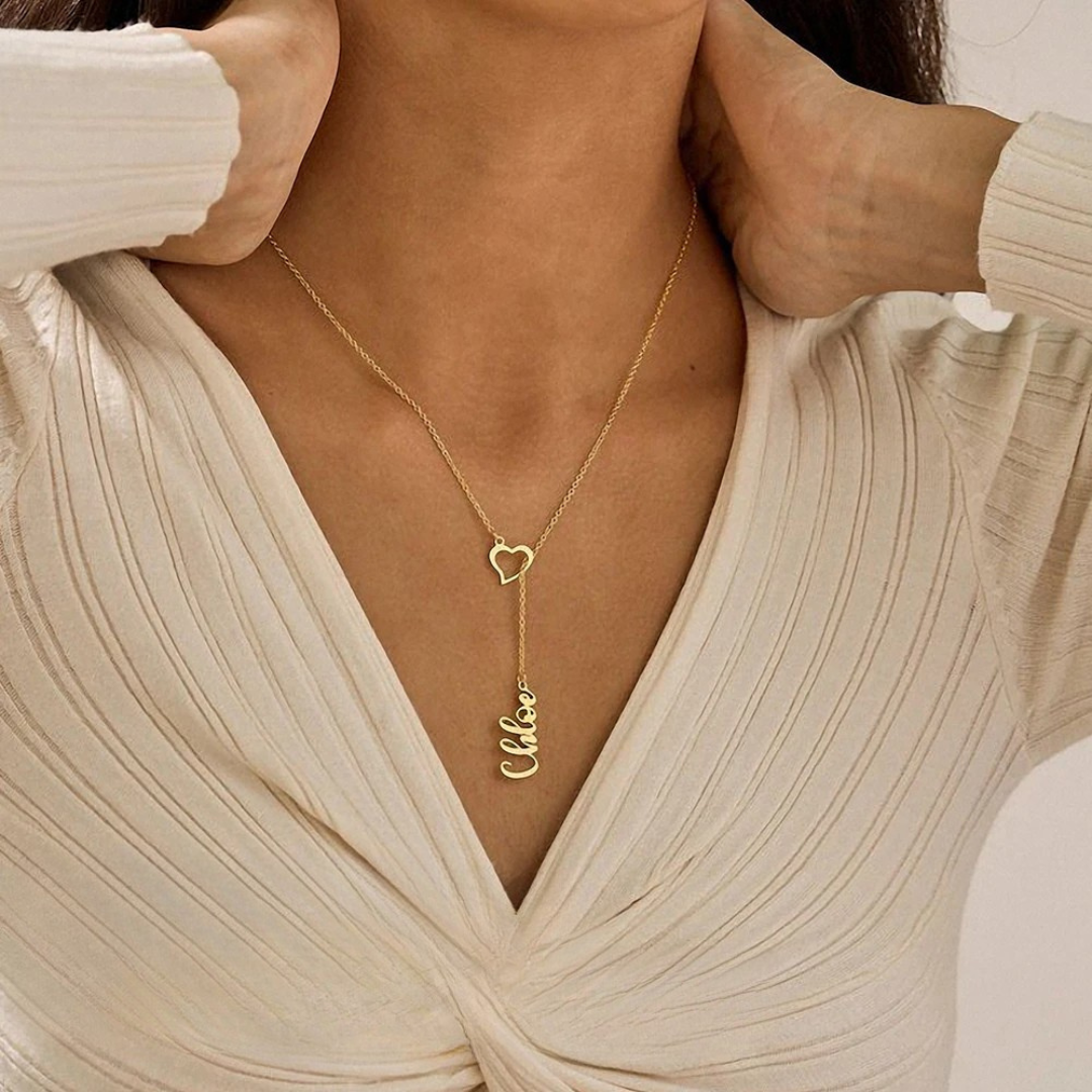 Collier Cœur Signature personnalisable