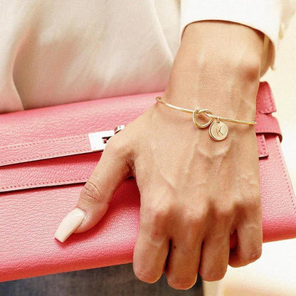 Bracelet signature - Initiale personnalisée