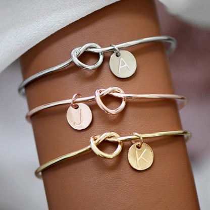 Bracelet signature - Initiale personnalisée