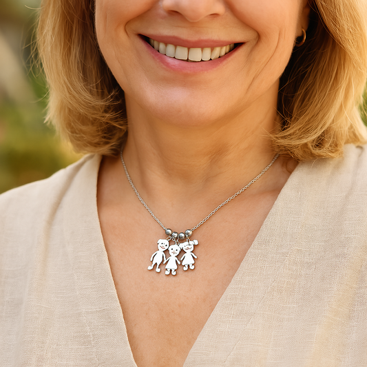 Collier Ma Tribu – personnalisable