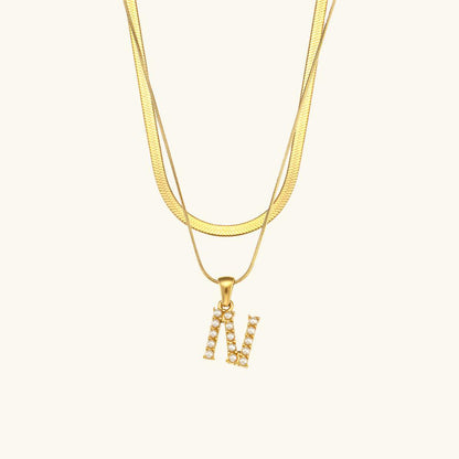 Collier Signature – Initiale personnalisée