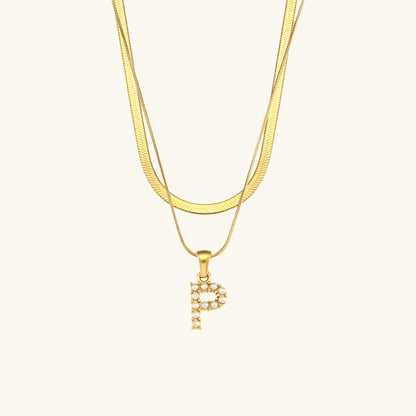 Collier Signature – Initiale personnalisée