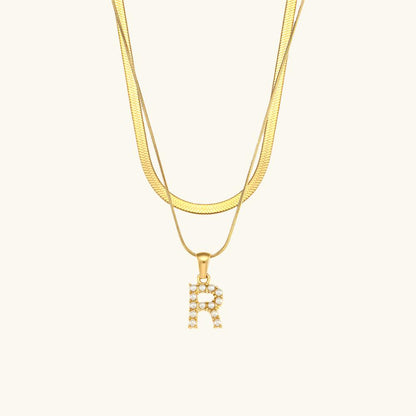 Collier Signature – Initiale personnalisée