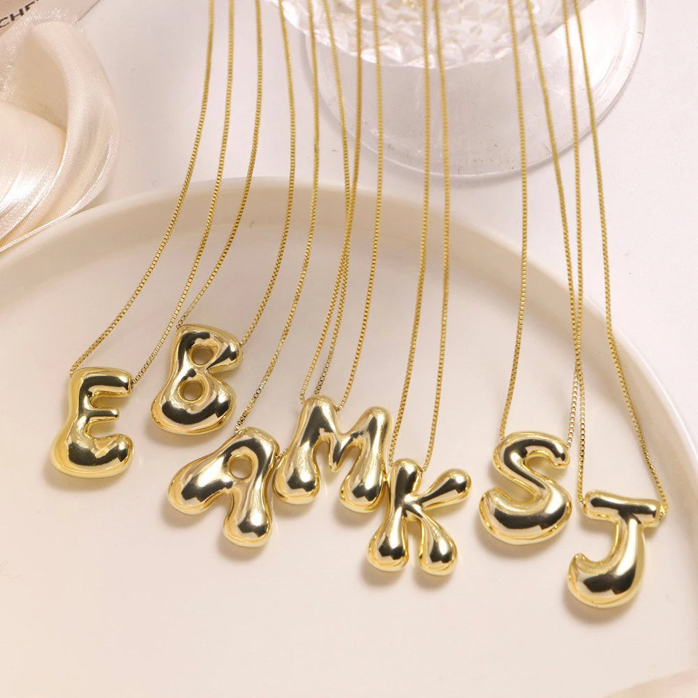 Collier Rêve initiale personnalisée