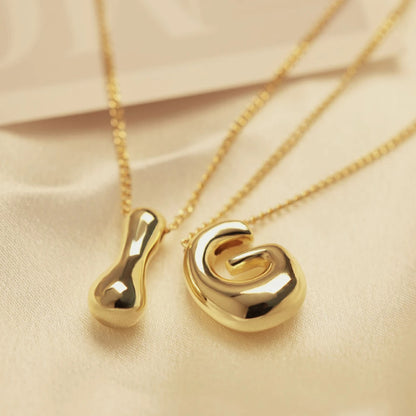 Collier Rêve initiale personnalisée