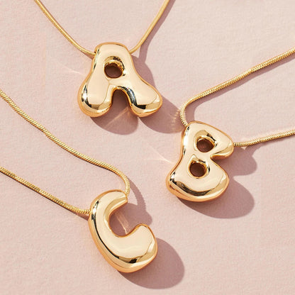 Collier Rêve initiale personnalisée